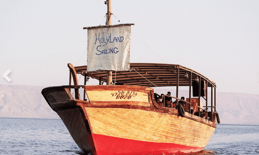 Boats at the Sea of Galilee