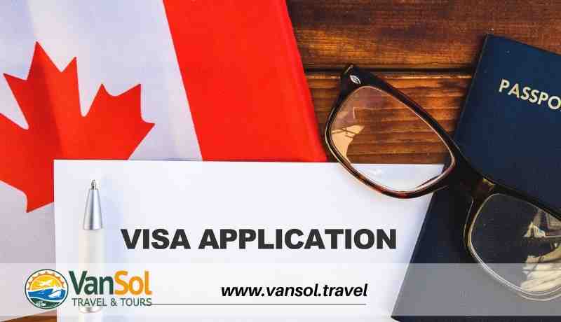 canada tourist visa steps